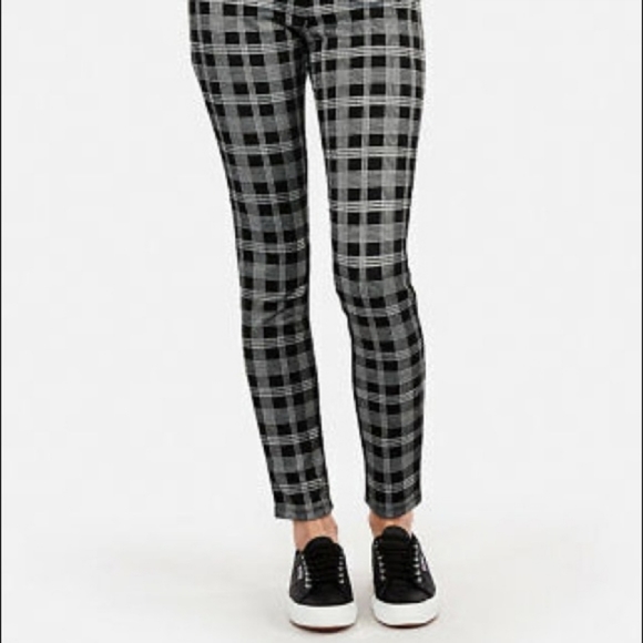 Express Plaid Leggings - Picture 3 of 4
